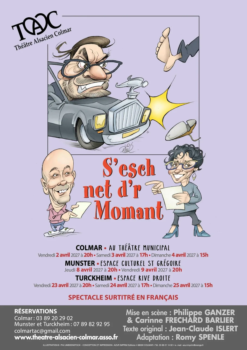 Affiche de S'esch net d'r Momant